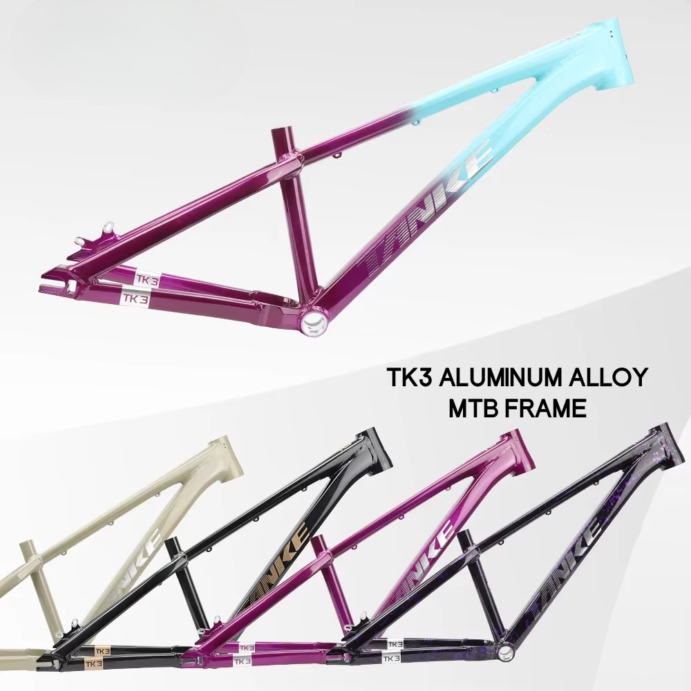 Mountain Biking Jumps - 26インチ ダートジャンプフレーム 超軽量アルミ合金製 マウンテンバイク ハードテール BMXフレーム