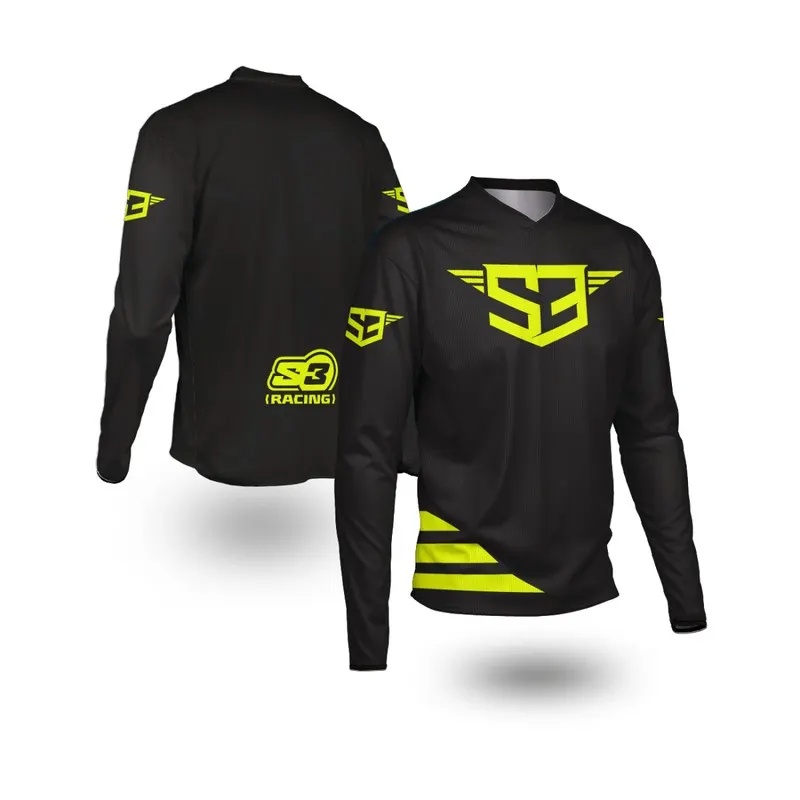 Mountain Biking Long Sleeve Shirt - S3 パーツ エンデューロ ロングスリーブ ジャージ モトクロス