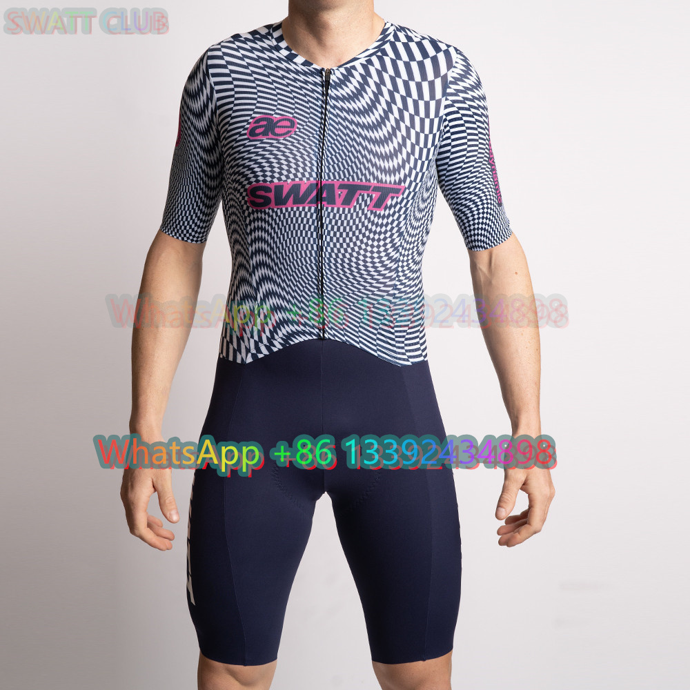 Mountain Biking Clothes - Swatクラブ-トライアスロンボディ,男性用ジャンプスーツ,速乾性,サイクリング