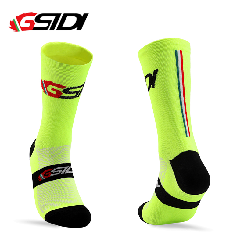 Mountain Biking Socks - Gsidi 2022 新しい男性サイクリングソックスプロフェッショナルロード Mtb バイク女性圧縮レーシング屋外ユニセックススポーツ