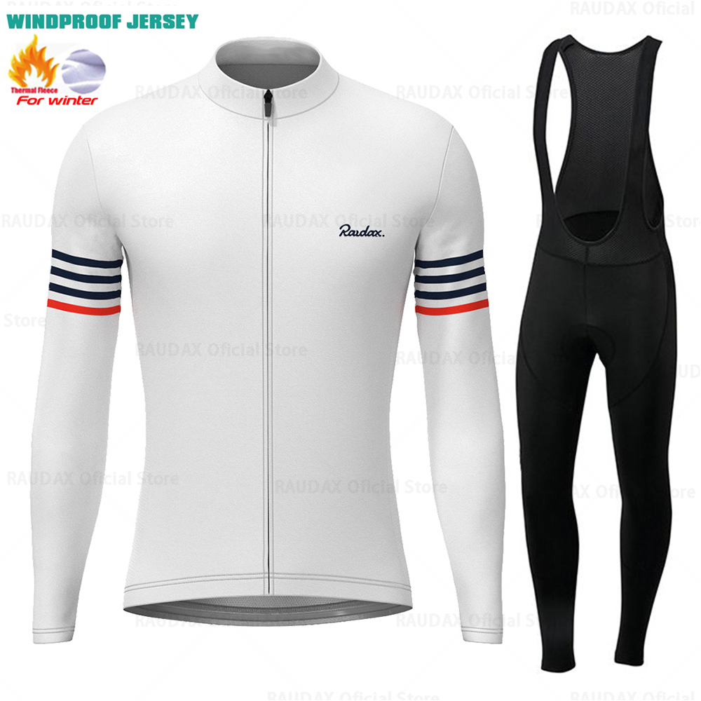 Mountain Biking Long Sleeve Shirt - Raudax-冬用の長袖フリースジャージ,暖かくて暖かいサイクリングウェア