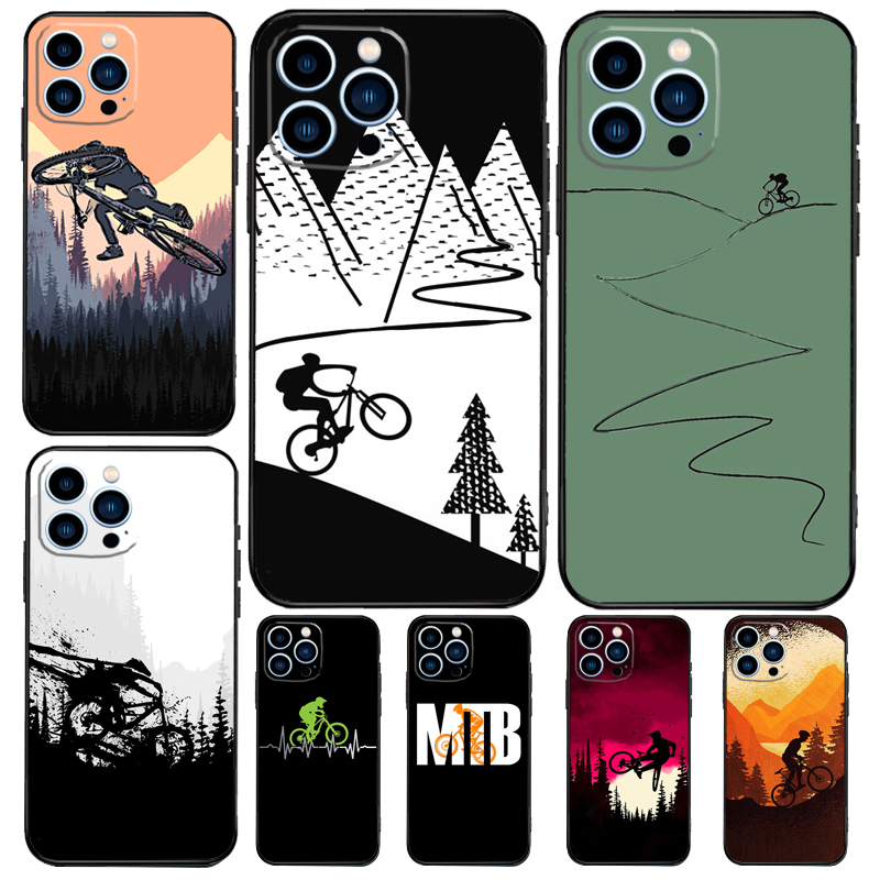 Mountain Biking Cartoon - MTBマウンテンバイクサイクリング自転車用 OnePlus 15 R 13 12