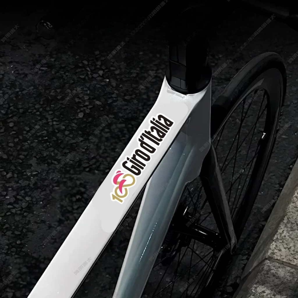 2PCSマウンテンバイクフレーム用ロング装飾ステッカー、ツー - Mountain Biking France のレビューと価格