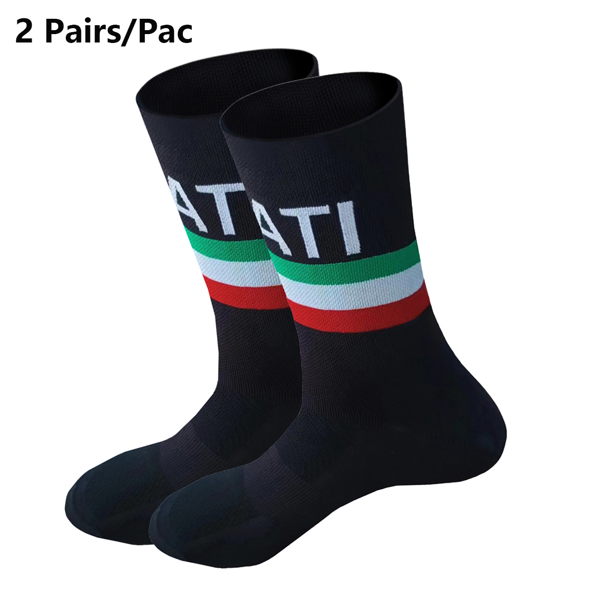 男性と女性のためのイタリアのサイクリングソックス、速乾性、ミ - Mountain Biking Socks のレビューと価格