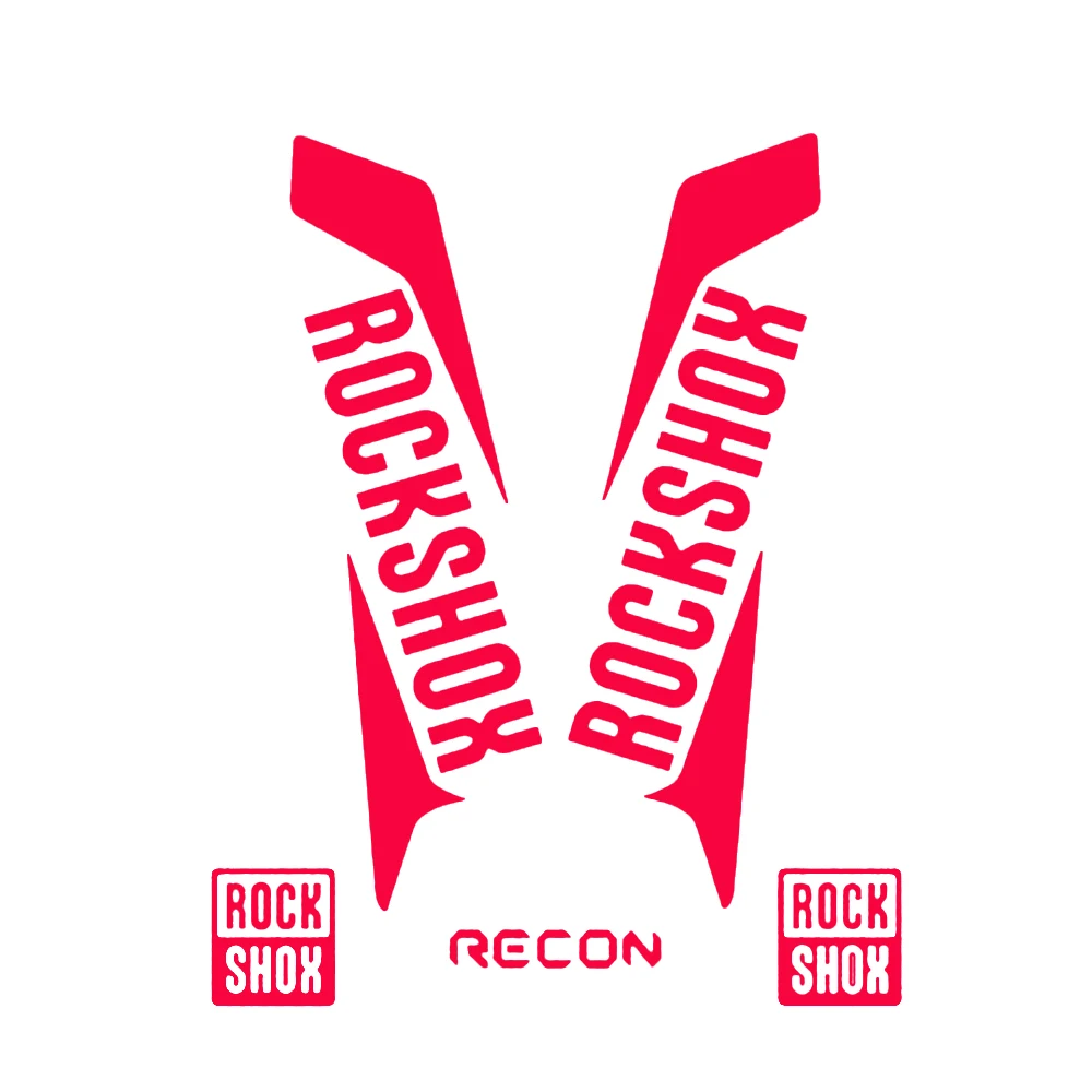 Rockshox Reco スタイルマウンテンバイクフロント - Mountain Biking Cartoon のレビューと価格