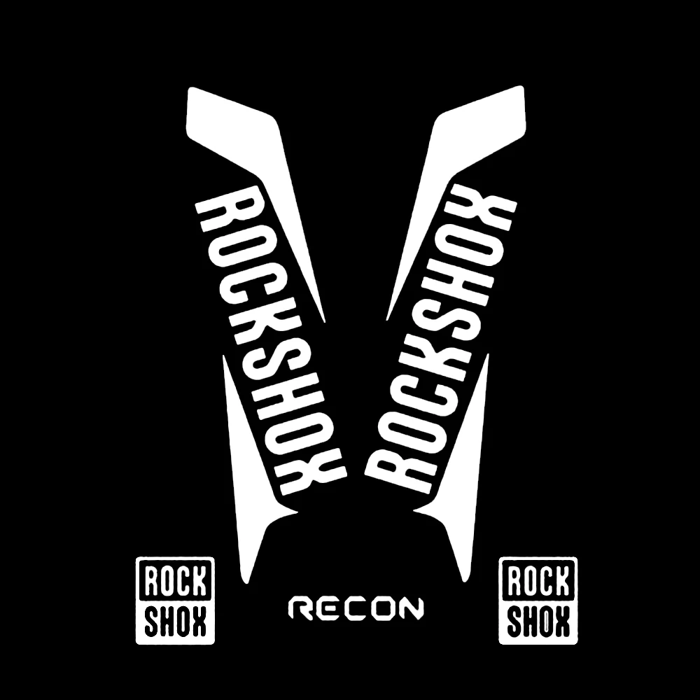 Rockshox Reco スタイルマウンテンバイクフロント - Mountain Biking Cartoon のレビューと価格