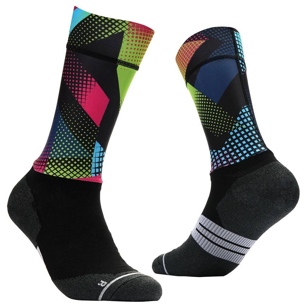 メンズ レディース サイクリング ソックス 通気性 吸湿性  - Mountain Biking Socks のレビューと価格