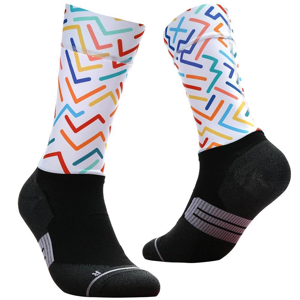 メンズ レディース サイクリング ソックス 通気性 吸湿性  - Mountain Biking Socks のレビューと価格
