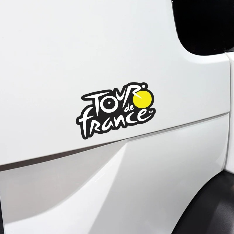 1Pc ツール・ド・フランスロゴビニールステッカー、ロードバ - Mountain Biking France のレビューと価格