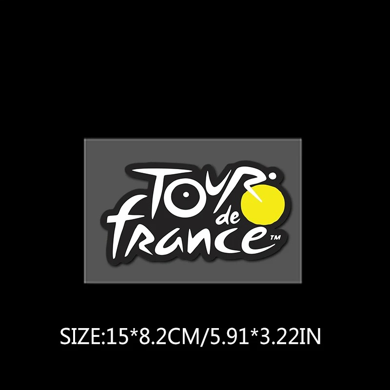 1Pc ツール・ド・フランスロゴビニールステッカー、ロードバ - Mountain Biking France のレビューと価格