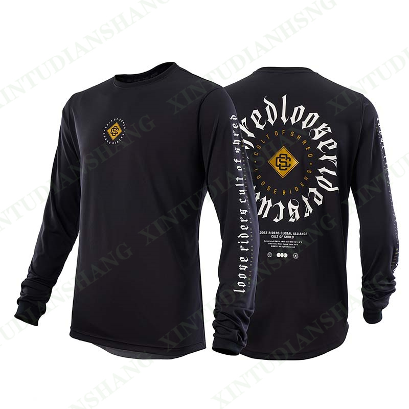2023 ルーズライダーメンズ長袖ジャージ BMX エンデュ - Mountain Biking Long Sleeve Shirt のレビューと価格