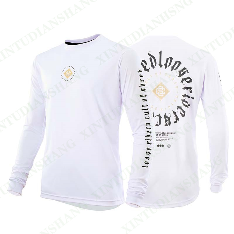 2023 ルーズライダーメンズ長袖ジャージ BMX エンデュ - Mountain Biking Long Sleeve Shirt のレビューと価格