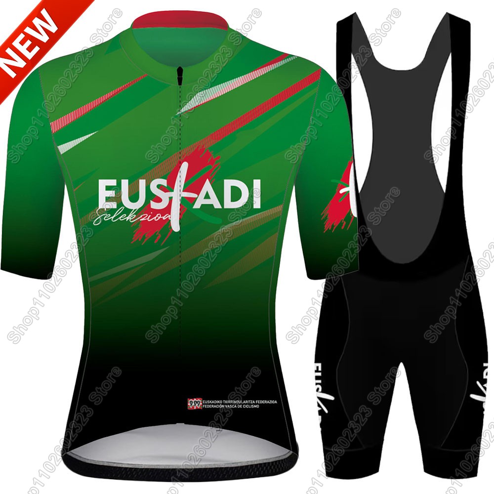 Euskadi チームサイクリングジャージ 2026 セット - Mountain Biking Clothes のレビューと価格