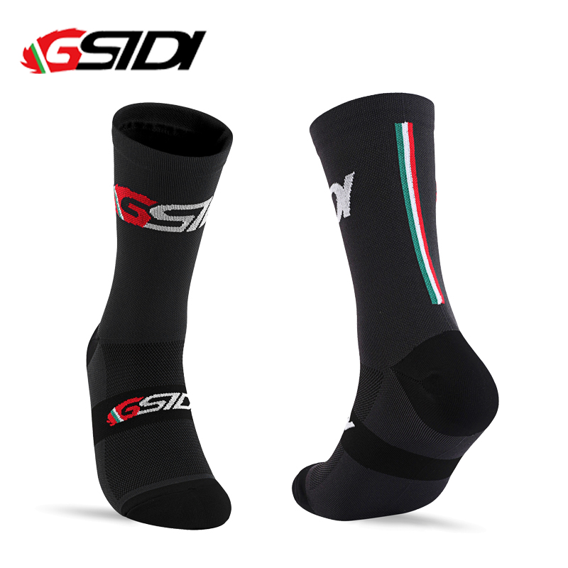 Gsidi 2022 新しい男性サイクリングソックスプロフェ - Mountain Biking Socks のレビューと価格