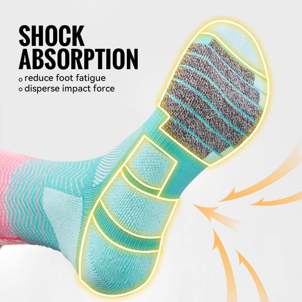 WRELS 1/2/3 クッション付きスポーツアスレチックソ - Mountain Biking Socks のレビューと価格