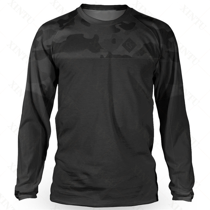 男性用ルーズライダーTシャツ,ダウンヒルマウンテンバイクウェ - Mountain Biking Clothes のレビューと価格