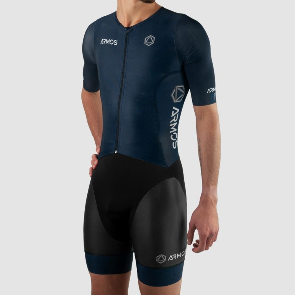 Sila 新しいメンズバイク Mtb トライアスリート服ラン - Mountain Biking Jumps のレビューと価格