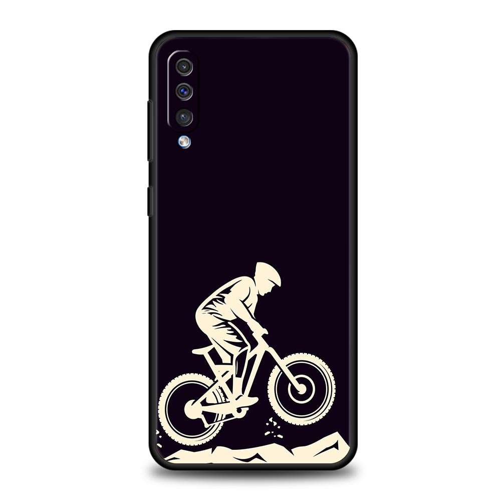 マウンテンバイク サイクリング アート ケース Samsun - Mountain Biking Cartoon のレビューと価格
