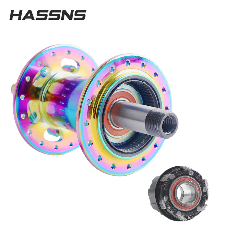 HASSNS Noisy Cube Pro 7 フリーハブ  - Mountain Biking Jumps のレビューと価格