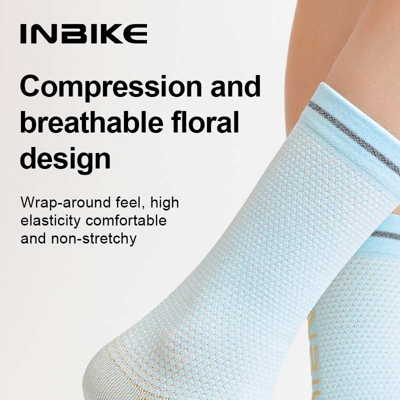 Inbike-メンズサマーサイクリングソックス,コンプレッシ - Mountain Biking Socks のレビューと価格
