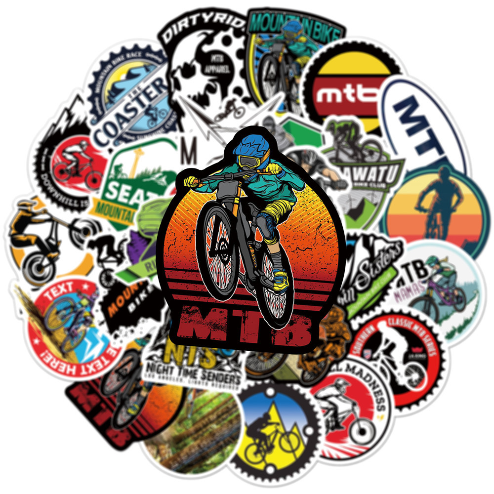 10/30/50枚入り カートゥーン マウンテンバイク MT - Mountain Biking Cartoon のレビューと価格