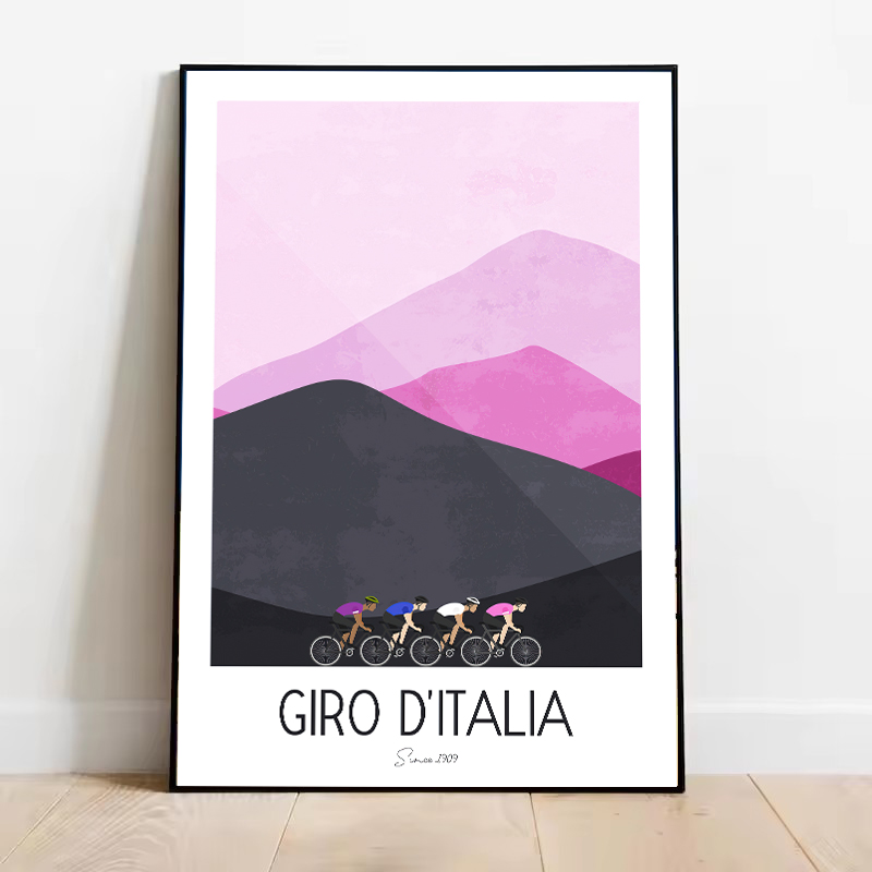 フランスマウンテンバイクポスターキャンバス絵画壁アート写真子 - Mountain Biking France のレビューと価格