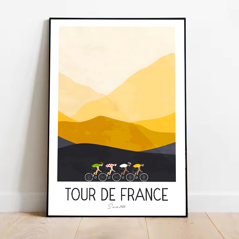 水彩サイクリングレースサイクリストツール・ド・フランスマウン - Mountain Biking France のレビューと価格